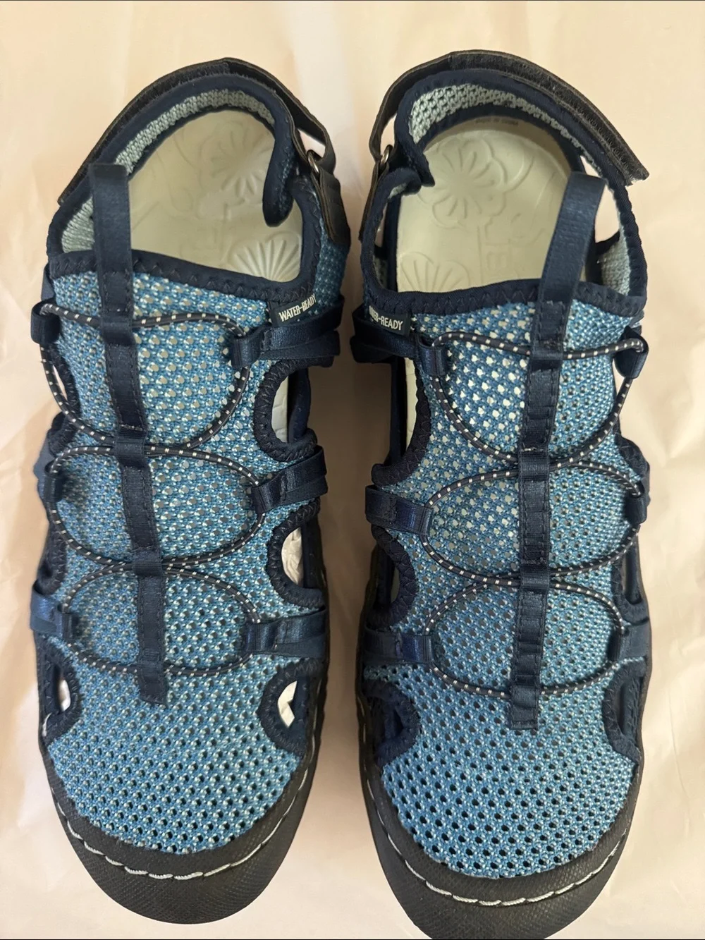 Like New, JBU Sport  water easy mesh sandals .